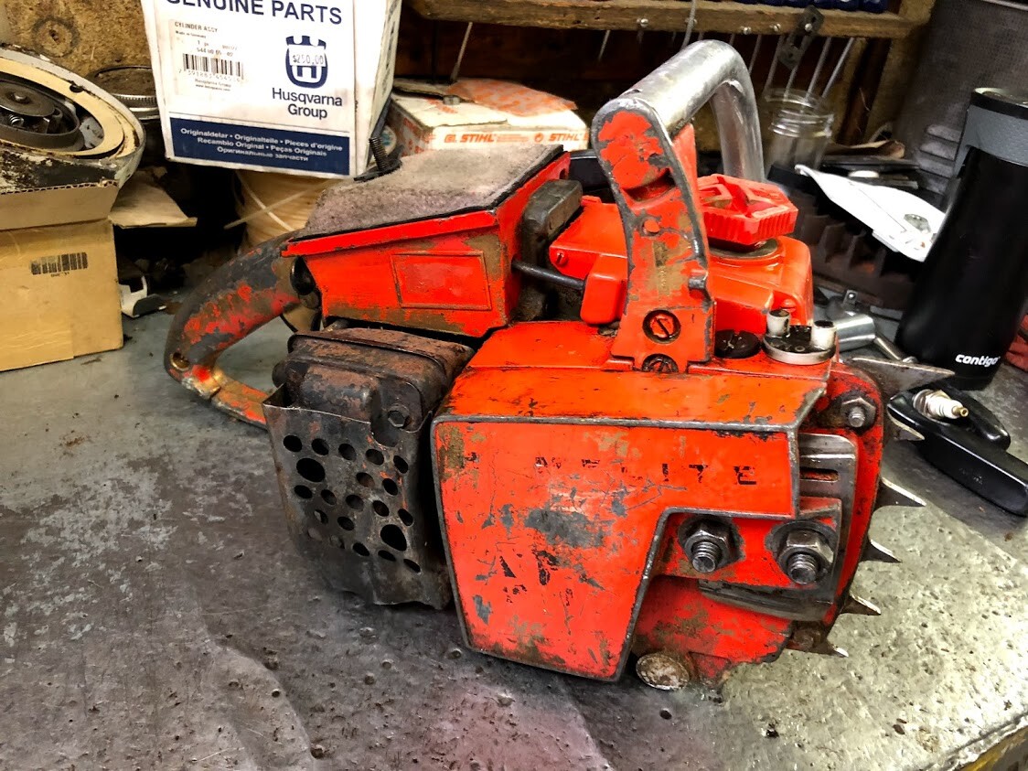 Homelite Super XL Chainsaw Power Head -Good Compression-