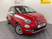 2017 Fiat 500 1.2 Lounge 3dr - 67000 MILES - REAR SENSORS - CRUISE - A/C - FSH H