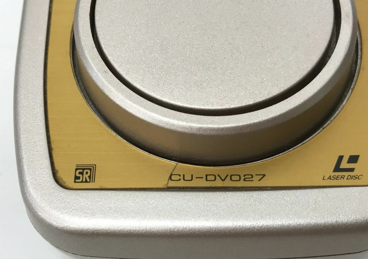 Pioneer CU-DV027 Laser Disc Player Remote controller support