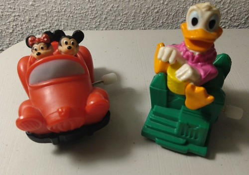 激レア ビンテージ レトロ バーガーキング ミッキー＆ミニー ミニカー トイカー Disney - 激レア ビンテージ レトロ バーガーキング ミッキー