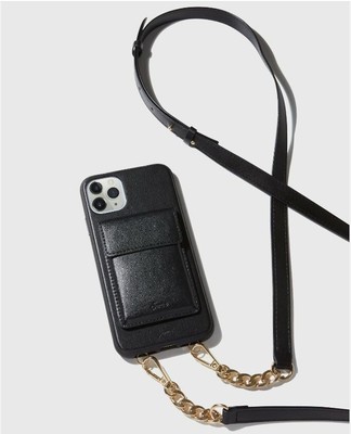 Sonix Tres 3 in 1 iPhone Crossbody Leather Wallet for iPhone 11 Pro / XS MAX