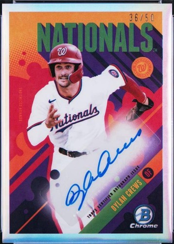 2024 Bowman Chrome - Dylan Crews #BAA-DC