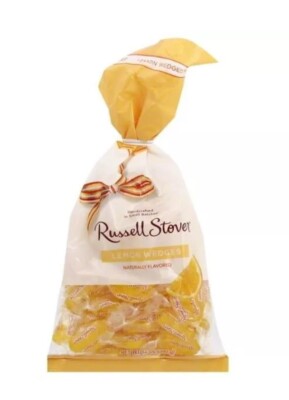 Russell Stover Lemon Wedges Hard Candy 12 Oz EXP