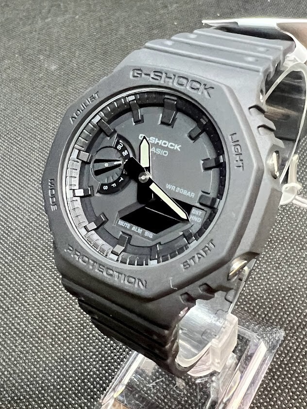 CASIO G-SHOCK GA-2100-1A1JF Carbon Core Guard Black Men