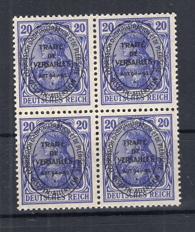 Allenstein 19 Bloc De Quatre Mnh Neuf Y76344