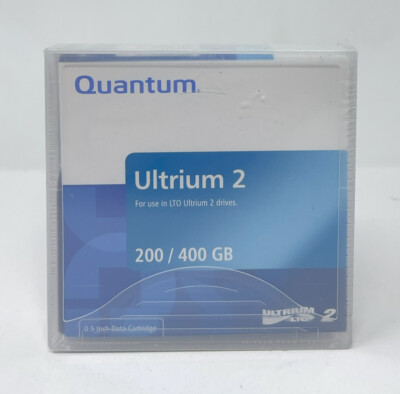 Quantum MRL2MQN-01 LTO Ultrium 2 200/400GB  Data Cartridge - NEW SEALED