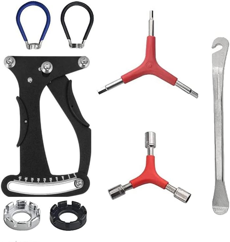 Spoke Tension Meter Wrench Tool, Ultimate Bike Wheel Repair Tool Adjustm
