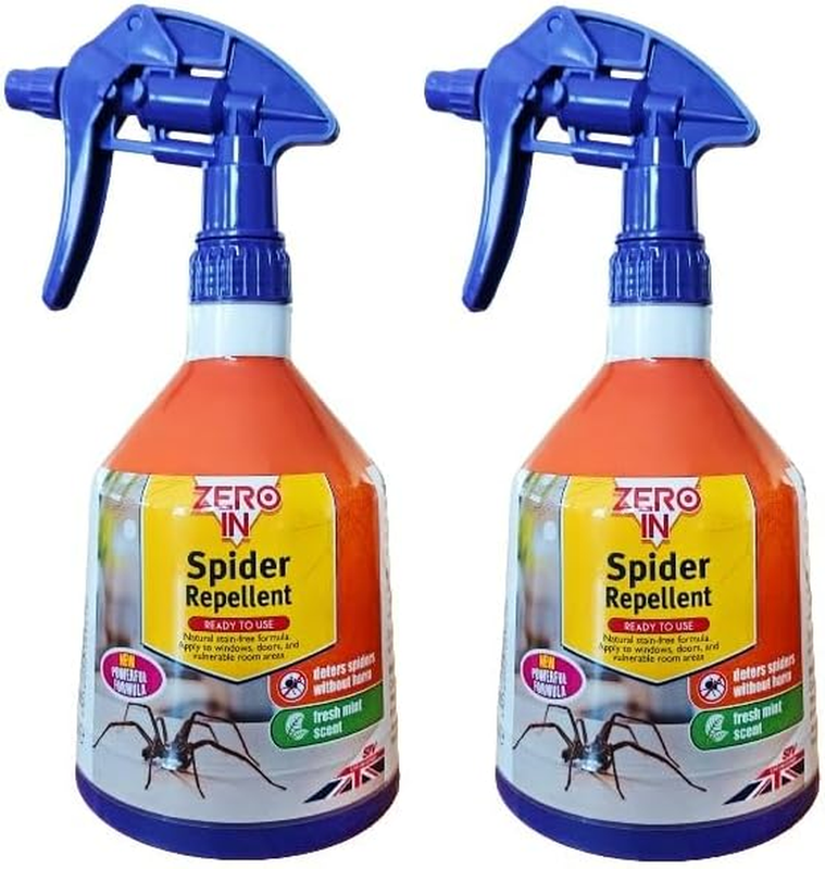 Zero in Spider Repellent - Twinpack, Multicolour