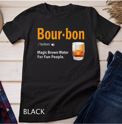 Whiskey Bourbon Definition Shirt Magic Brown Water Kentucky Unisex T-shirt