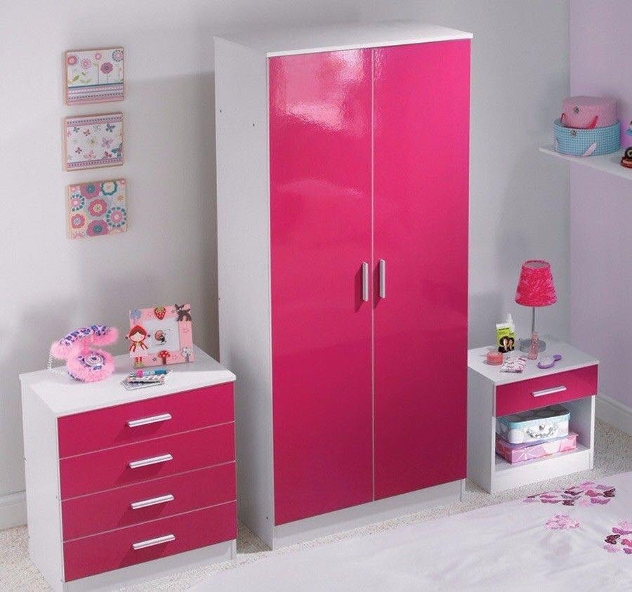 pink gloss wardrobe in Irvine, North Ayrshire Gumtree