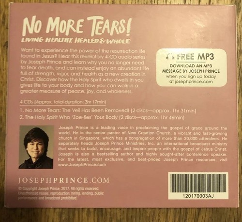 No More Tears! By Joseph Prince
