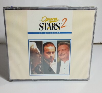 Opera Stars 2 In Concert 2 Dics Verdi Rossini Gershwin Webber Loewe New Sealed 