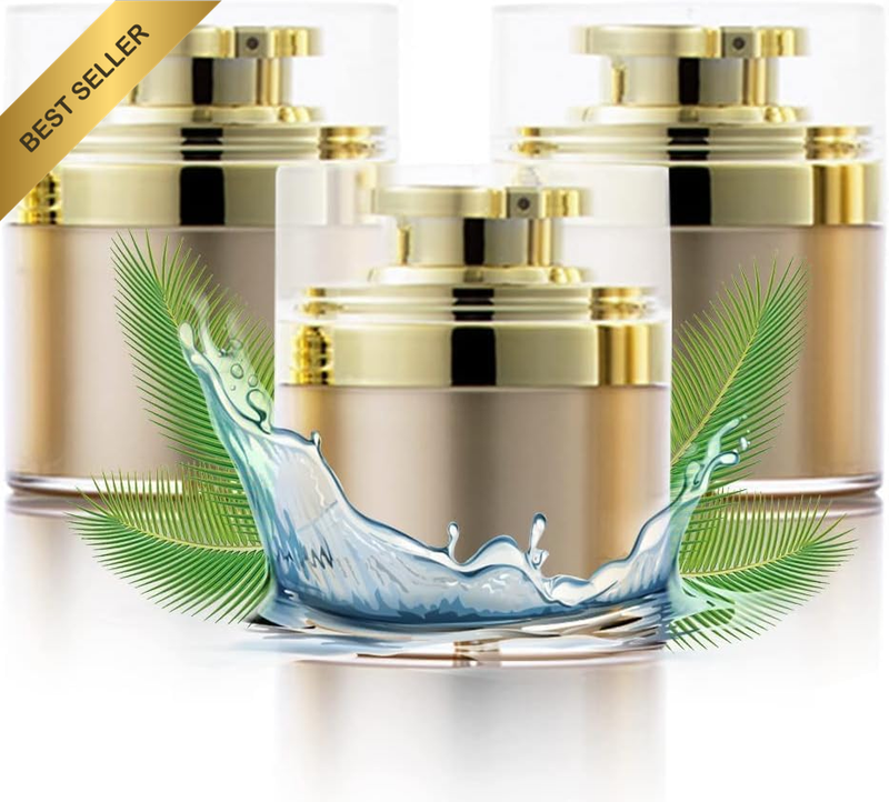3 Pcs Travel Bottles Set, 30Ml Pump Lotion Dispenser, 1 Oz Refillable Vacuum Pla