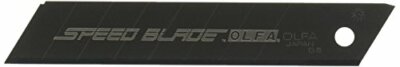 LFB-10B OLFA Heavy-Duty Black 18mm Snap-Off Speed Blades, Pack of 10 Blades