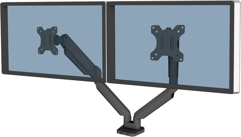 Monitor Arm Desk Mount VESA Full Motion Gas Spring 360 Rotation Adjustable Stand