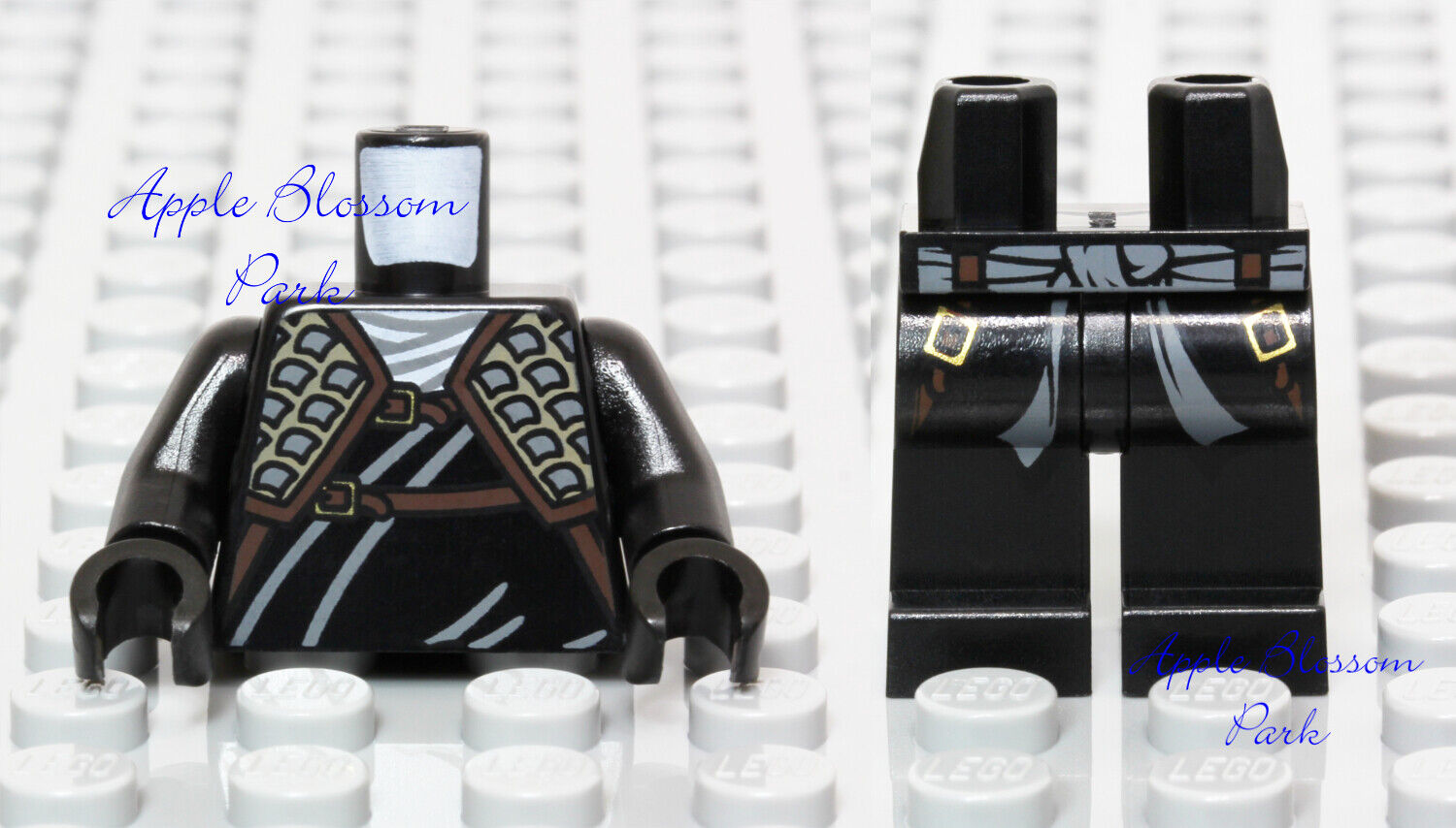 NEW Lego Ninjago BLACK VEST MINIFIG TORSO & LEGS - Ninja Cole ZX 9449 9447 9444 NEW Lego Ninjago BLACK VEST MINIFIG TORSO & LEGS - Ninja Cole ZX 9449 9447 9444