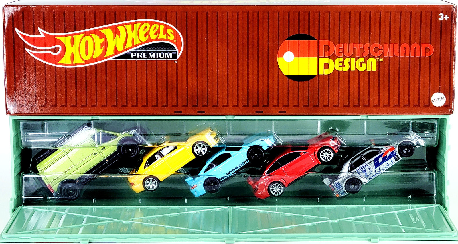 Hot Wheels Deutschland Design 5台セット HOT WHEELS PREMIUM 2021 DEUTSCHLAND DESIGN 5-PACK HFF41