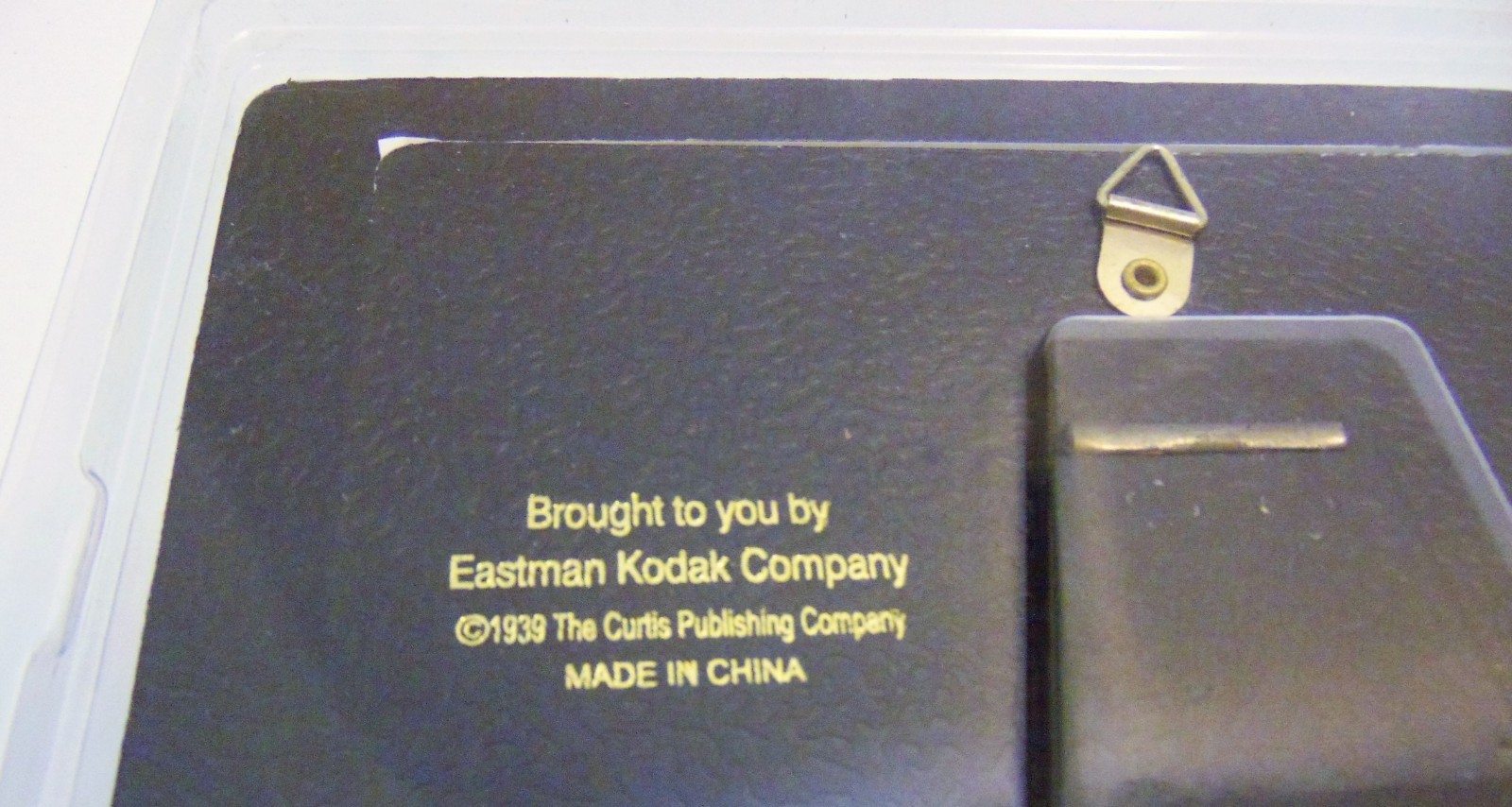 Norman Rockwell Holiday Memories Photo Frame Christmas 2000 Santa Kodak