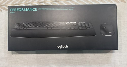Microsoft Wireless Desktop 850 Keyboard including Mouse RF Wireless Black, QWERTY Format