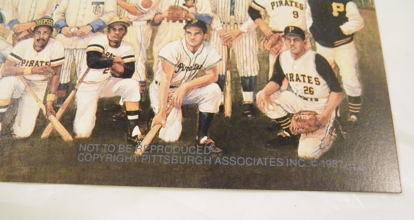 PITTSBURGH PIRATES Lot of 12 Photo Cards? Artist J. Trusilo 1987