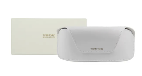 Pre-owned Tom Ford Cliff-02 Ft1015 12c Limited Edition Sunglasses Black Frame 60mm In Gray