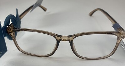 Universal Thread Blue Light Filtering Reading Glasses +1.25 Light Brown in color
