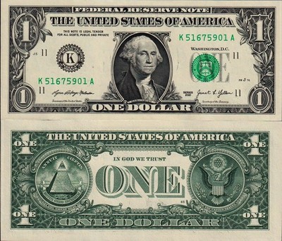 USA - United State of America 1 Dollar 2021 "K" Dallas FDS - UNC