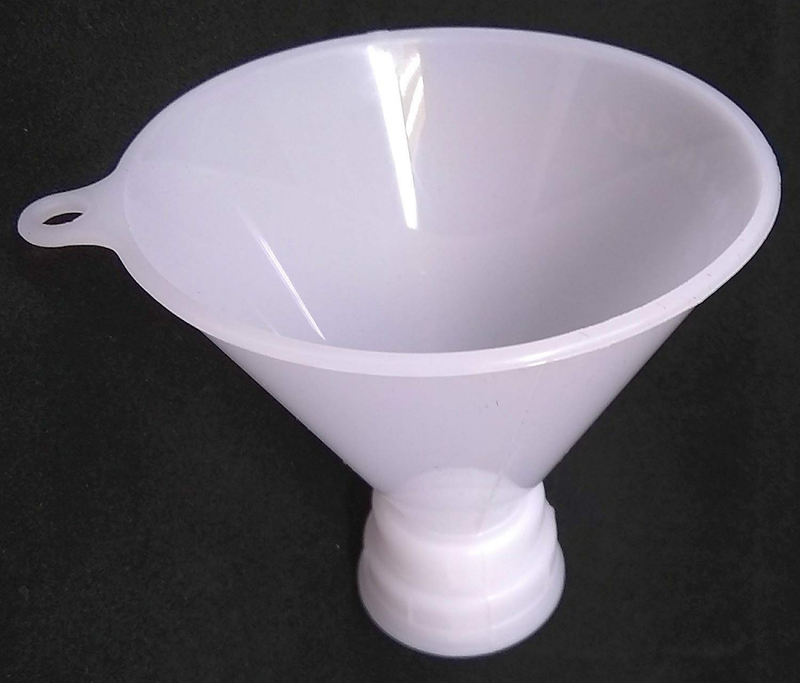 2 Pack Refillable 16 Ounce HDPE Squeeze Bottles With BOTH Press Disc Caps and Fl