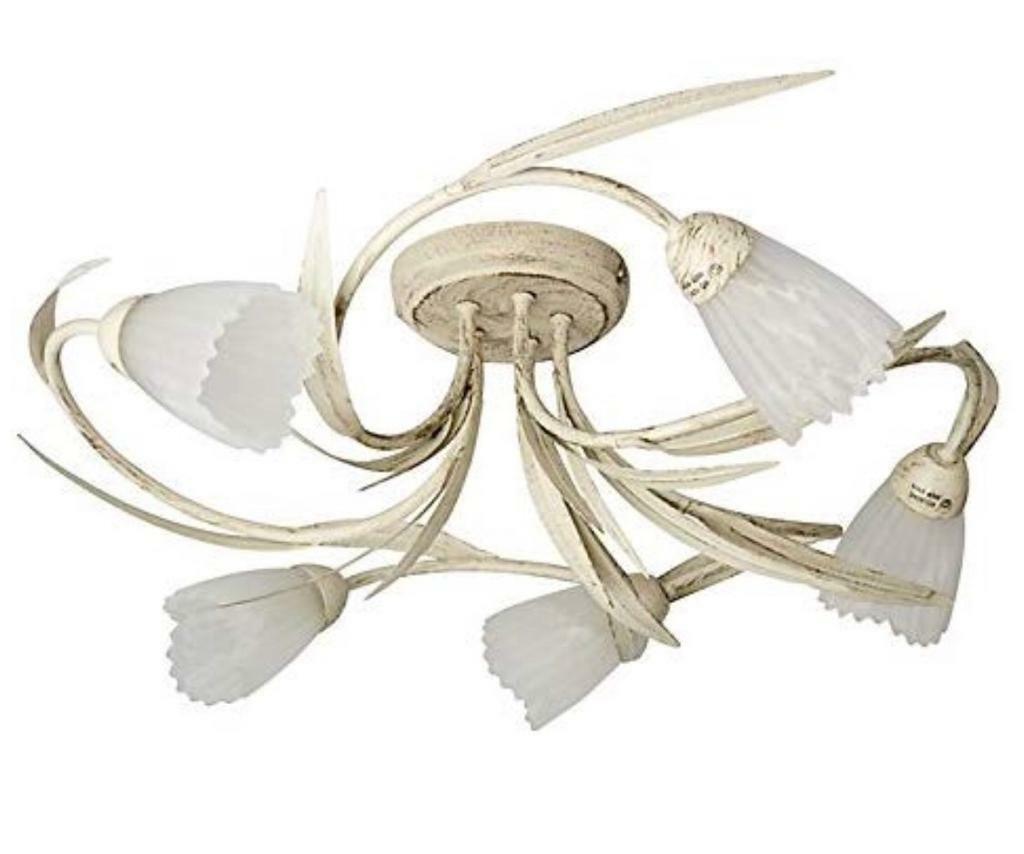 John Lewis Larissa 5 Arm Semi Flush Ceiling Light Shabby Chic In