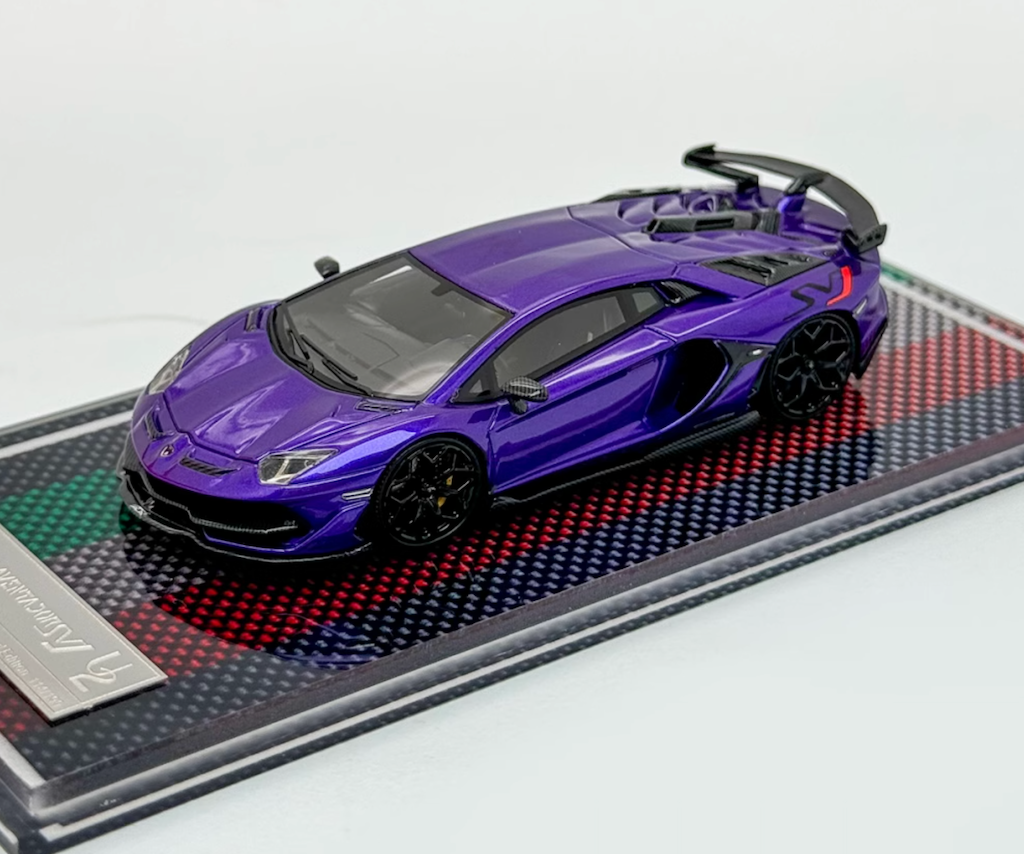 AMA64 1/64 Novitec Aventador SVJ 399台限定 AMA64 1:64 Lambo Aventador SVJ LP770-4 Novitec Version Model