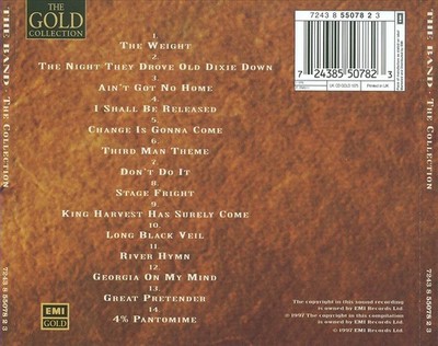 THE BAND COLLECTION: THE BAND NEW CD 724385507823| eBay