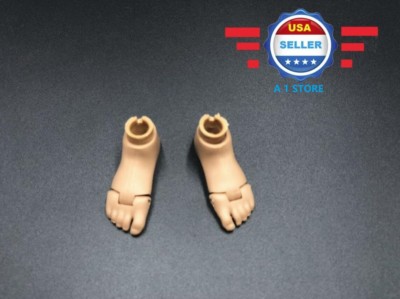 1/6 Scale Male Feet Fit for Hot Toys B001 BD001 BD002 COO COODMODEL  Figure