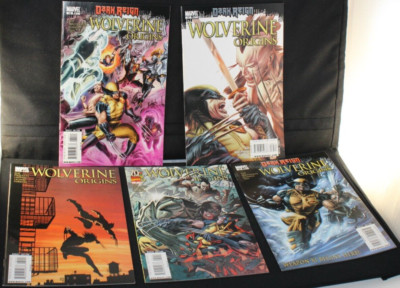 Wolverine Origins 31 32 33 34 35 Dark Reign Comic Lot VF