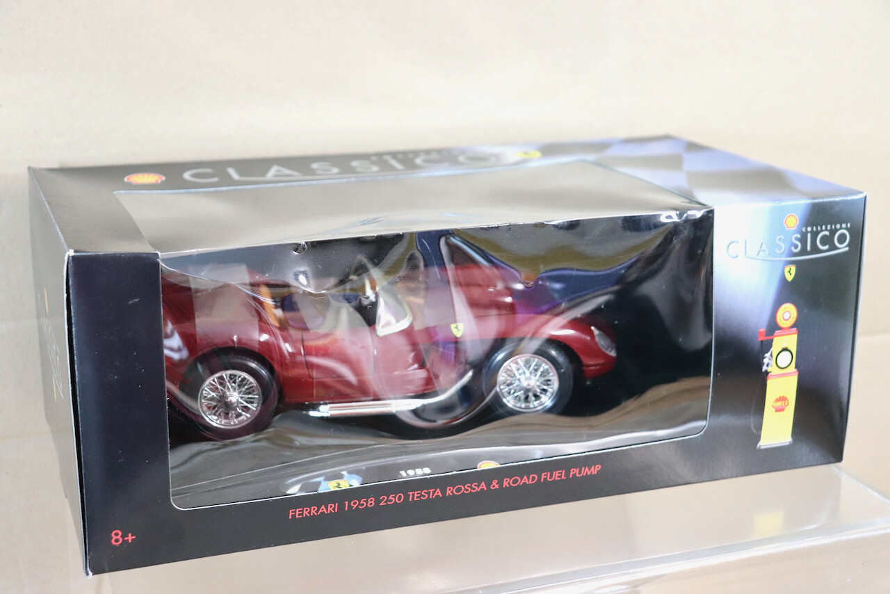 ミニカー 1/18 FERRARI 1958 250 TESTA ROSSA Shell Classico COLLEZIONE 1958 Ferrari 250 Testa ROSSA