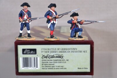 BRITAINS 17356 AMERICAN REVOLUTION GERMANTOWN 3rd NEW JERSEY INFANTRY ol