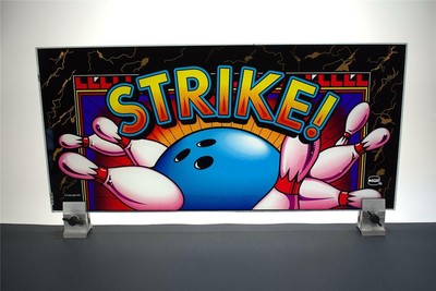 STRIKE!  -   IGT Slot Machine Belly Glass - Bowling