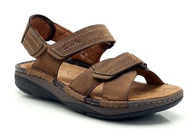 Clarks Mens ** Movers Ray ** Comfortable Tobacco Sandals  ** UK 6,7,8,9,10,11 G