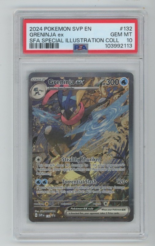 2024 Pokemon SVP EN Greninja EX SFA Special Illustration