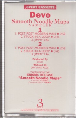 devo smooth noodle maps sampler cassette promo