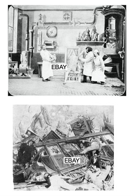 GEORGES MELIES SILENT MOVIE PHOTO LOT #2 (1) IMPOSSIBLE VOYAGE DOCTOR'S SECRET