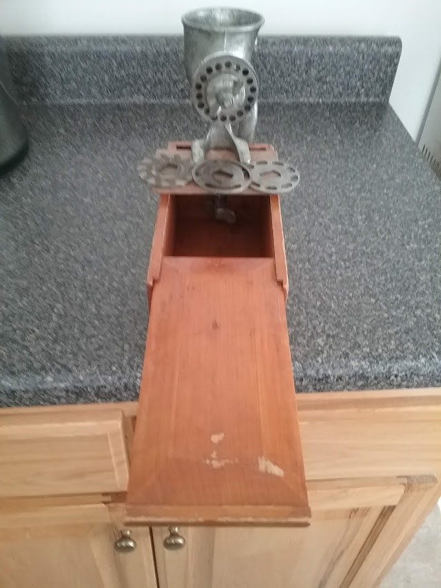 VINTAGE CLIMAX 51 MEAT GRINDER MADE IN THE U.S.A.