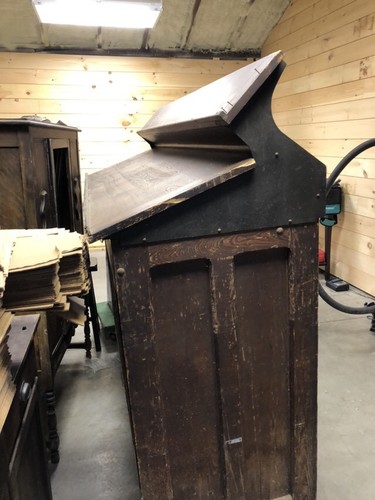 Hamilton Double Letterpress Type Case/Cabinet 48 drawer/TYPE & DRAWERS INCLUDED