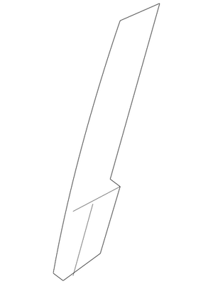 Genuine Mitsubishi Sash Channel 5735A436