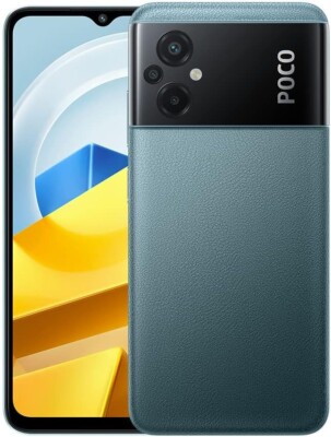 Xiaomi Poco M5 4G LTE (128GB+6GB) Factory unlocked GSM android cell phone GRN