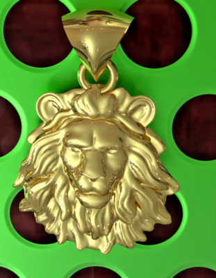 Lion charm deals gold