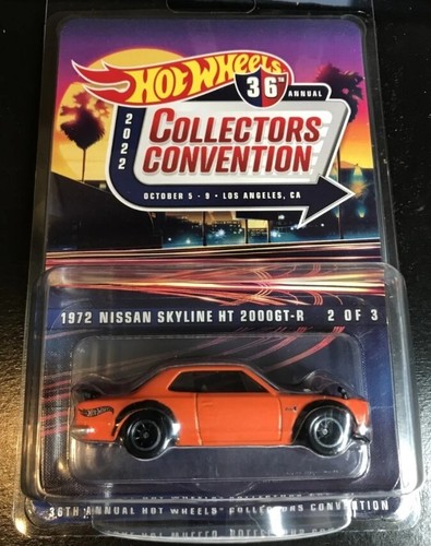 36TH ANNUAL HOT WHEELS COLLECTOR LA CONVENTION 1972 NISSAN