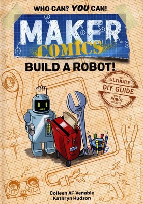 Maker Comics: Build a Robot HC #1-1ST NM 2021 Stock Image