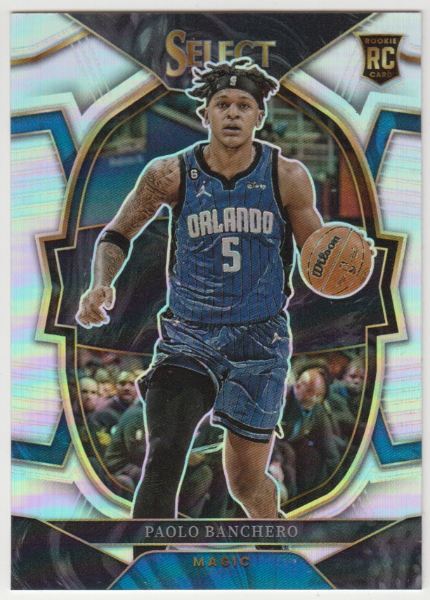 2022-23 Panini Select Paolo Banchero Concourse Silver Prizm