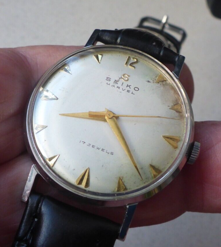 Seiko Marvel 1958, Vintage Man's dress Watch, J14000, Serviced