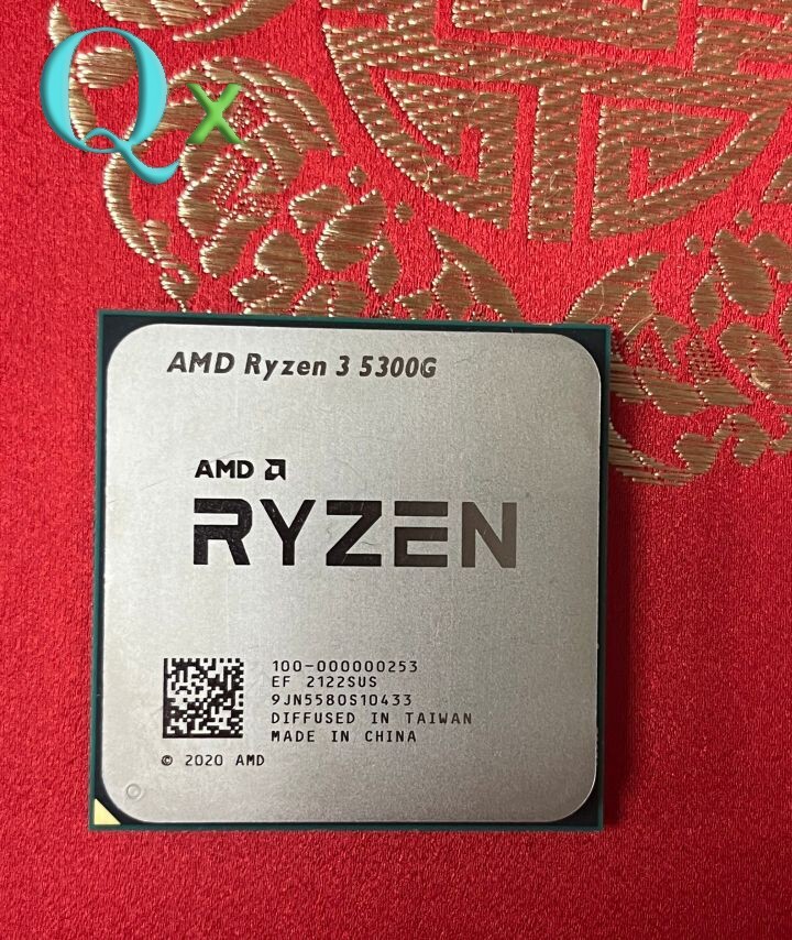 CPU AMD Ryzen 3 5300G CPU CUK AMD Ryzen 3 5300G CPU 4.2GHz 4-Core 8-Thread AM4